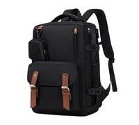 Sac À Dos De Voyage Extensible - Tissu Oxford 43x30x18 Cm, Bagages De Grande Capacité, Sac D'ordinateur Étanche | Hommes Femmes École Travail Randonnée Université Avion Stockage De