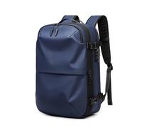 Sac à Dos de Voyage for Hommes, Sac Compression sous Vide for Ordinateur Portable 17 Pouces, d'école Grande capacité(Blue)