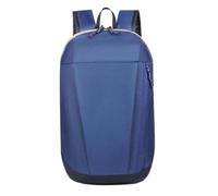 Sac à dos de voyage imperméable en tissu Oxford - Sac à dos d'école léger | Pliable pour l'organisation, les voyages, la randonnée et une utilisation quotidienne, Bleu foncé