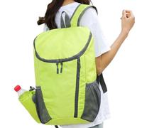 Sac à dos de voyage imperméable - Sac de randonnée pliable ultra léger 20 L | Sac à dos d'alpinisme pour femme, pêche, scoutisme, randonnée sur sentier, escalade, escapades de week-end, vert clair
