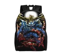 Sac à dos de voyage imprimé en 3D, motif dieu égyptien, style dessin animé, décontracté, SYS836 Noir