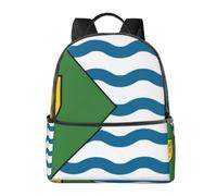 Sac à dos de voyage léger avec housse pour ordinateur portable Motif drapeau de Vancouver
