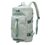 Sac à dos de voyage multifonction avec poches humides et sèches, grande capacité, sac à bandoulière pour activités de plein air, sac à bagages, Vert gelé, Beauté de masse