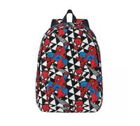 Sac à dos de voyage personnalisé Spider Man en toile pour hommes et femmes, cartable d'ordinateur, sac à dos de super-héros pour étudiants Noir