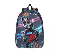 Sac à dos de voyage personnalise Venom Spiderman en toile pour femmes et hommes, sac à dos pour ordinateur portable, sac à dos pour etudiants Noir