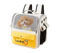 Sac À Dos De Voyage Pour Animaux De Compagnie - Porte-sac À Dos De Chat - Transporteur Pour Animaux De Compagnie Ventilée - Sac À Dos Pour Chats, Chiots Et Animaux De Compagnie Petits À Moyens - Solut