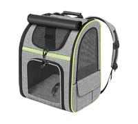 Sac À Dos De Voyage Pour Animaux De Compagnie Pour Chats - Grand Sac De Transport Portable En Maille Respirant Transparent | Entrée Latérale De L'arbre À Sacs À Dos Approuvé Par Les Compagnies Aérienn