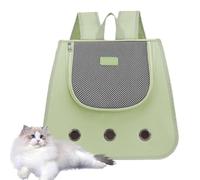 Sac à dos de voyage pour chat - Berceau de voyage félin, sac fourre-tout pour excursion pour chiot, panneau rembourré aéré en fibre | Mouvement équilibré sécurisé pour promenade, jogging, aventure