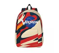 Sac à dos de voyage pour Garcon, sac à bandoulière robuste, design Harajuku, Voltron Legendary Defender, ideal comme cadeau Noir