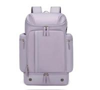 Sac à Dos de Voyage pour Homme, 45 L, avec Compartiment à Chaussures Séparé, Imperméable et Durable, Idéal pour Travail ou l'ordinateur Portable Purple