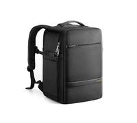 Inateck 20L Sac à Dos Voyage Cabine 40x25x20cm Ryanair Bagage à Main Easyjet Sac à Dos Cabine Avion, d'Ordinateur Portable Compatible avec 14 MacBook Pro, Résistant aux Eclaboussures, Noir
