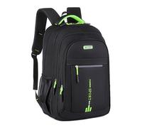 Sac à dos de voyage pour ordinateur portable pour homme et femme - Sac à dos fin d'affaires pour université et école - Sac à dos pour bouteille d'eau de 15,6 pouces -, Vert, taille unique