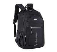 Sac à dos de voyage pour ordinateur portable pour homme et femme - Sac à dos fin d'affaires pour université et école - Sac à dos pour bouteille d'eau de 15,6 pouces -, Noir , taille unique