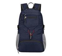 Sac À Dos De Voyage - Sac À Engrenages Ultra-Légers, Paquet Extérieur Pliable, Sac À Dos Sport Compact | Option De Stockage En Nylon Résistant À L'eau, Sacs À Bandoulière Adapt, Dark Blue, référence à