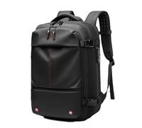 Sac à dos de voyage sous vide - 60 l extensible Airpck, sac d'emballage en tissu Oxford avec compartiment pour ordinateur | Parfait pour les voyages d'affaires, imperméable, séparation sèche et humide
