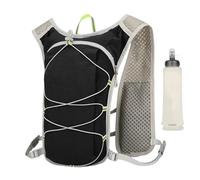 Sac à dos d'eau de course | Sac à dos réfléchissant avec sangle réglable avec bouteille souple de 500 ml pour jogging, chasse, alpinisme, aventure