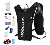 Sac à dos d'eau, gilet d'eau fluide, 5 l, sac à dos d'hydratation Buffalo, équipement de course, sac de vélo léger pour la compétition de vélo, l'alpinisme