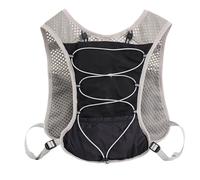 Sac à dos d'eau pour course à pied, course à pied, hydratation, gilet de course imperméable réfléchissant 5 L, accessoire de sport réglable, respirant et extérieur pour chariot pour cyclisme, sentier