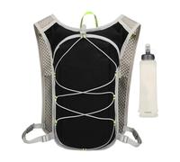 Sac à dos d'eau pour course à pied, sac à dos à eau, réservoir à sangle réglable avec bouteille souple de 500 ml pour jogging, chasse, alpinisme, aventure