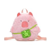 Sac à dos d'école animal pour adolescents sac d'école en peluche à la mode pour livres et bandoulière confortable essentiel sac pour filles, H, One Size