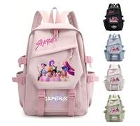 Sac à dos d'école avec motif Rumi/Mira/Zoey, léger et élégant pour l'école, l'université et les voyages, C, Medium