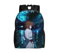Sac à dos d'école Détective Conan, sac à dos de dessin animé, sac à dos tendance pour garçons, sac d'école, sac à dos de voyage-HXN625 Noir
