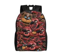 Sac à dos d'école Five Nights At Freddy's, sac à dos de dessin animé, sac à dos tendance pour garçons, sac d'école, sac à dos de voyage-HXN705 Noir