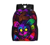 Sac à dos d'école Five Nights At Freddy's, sac à dos de dessin animé, sac à dos tendance pour garçons, sac d'école, sac à dos de voyage-HXN696 Noir