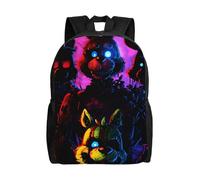 Sac à dos d'école Five Nights At Freddy's, sac à dos de dessin animé, sac à dos tendance pour garçons, sac d'école, sac à dos de voyage-XTYD8209 Noir