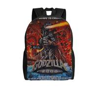 Sac à dos d'école Godzilla X Kong The New Empire, sac à dos de dessin animé, sac à dos tendance pour garçons, sac d'école, sac à dos de voyage-HXN726 Noir