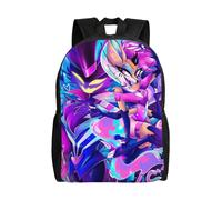 Sac à dos d'école Hazbin Hotel Helluva Boss pour adolescentes, sac de collège pour enfants, sac à dos décontracté à bandoulière pour jeunes - XTYD3906 Noir