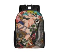 Sac à dos d'école JoJo's Bizarre Adventure, sac à dos de dessin animé, sac à dos tendance pour garçons,