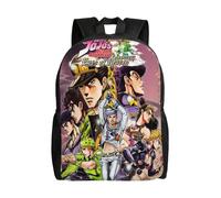 Sac à dos d'école K2819 JoJo's Bizarre Adventure pour enfants, sac à dos décontracté pour la journée,