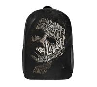 Sac à dos d'école Michael Myers Halloween, sac à bandoulière décontracté, sac à dos d'étudiant, sac à dos léger pour ordinateur portable - XTYD2015 Noir