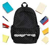 Sac à dos d'école mignon - Sac à bandoulière décontracté de , bleu | Sac d'étudiant décontracté pour femme, femme, voyage, vacances, bibliothèque, pique-nique, chemin de travail quotidien