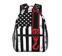 Sac à dos d'école Personnalisé Sac à Dos pour Enfants Opérateur Drapeau américain Loisir Backpack pour Ecole Maternelle Cadeaux 29X40cm
