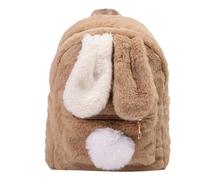 Sac à dos d'école pour enfant personnalisé avec lapin en peluche, convient pour la maternelle, l'école et le collège Sac à dos de randonnée 60 litres, kaki, Einheitsgröße, Sac à dos daypack