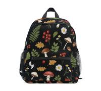 Sac à dos d'école pour garçons et filles, motif champignons des bois, Champignons des bois, Medium, Sacs à dos cool imprimé football