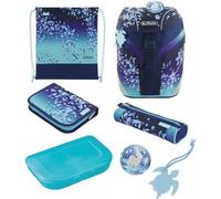 Sac à dos d'école primaire - Herlitz - Softlight Plus - Greenline Blue Ice - Multi - Pratique et esthétique