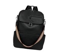 Sac à dos d'école rétro pour étudiant - Grande capacité - Sac à dos décontracté en cuir synthétique pour filles - Sac esthétique décontracté - Sac de voyage tendance