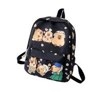 Sac à dos d'école - Sac à dos de voyage étanche pour étudiant, Noir , Voir | Sac à livres pour étudiant - Sac d'école pour l'apprentissage quotidien | Tissu imperméable, grande capacité avec bretelles