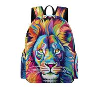 Sac À Dos D'école, Sac À Dos Lion De Voyage, Sac À Dos Pour Ordinateur Portable, CartabLion Décontracté Pour Université, Multicolore, Taille