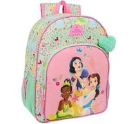 Sac À Dos D'école - Safta - Disney Bloom Princesses - Adaptable À La Poussette - Pour Enfant - Fille