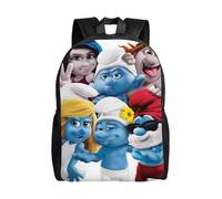 Sac à dos d'école Schtroumpfs c4313, grand format, léger, idéal pour l'école, le bureau ou les voyages