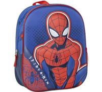 Sac à dos d'école Spider-Man pour enfants avec motif bleu et rouge - Sac à dos Spiderman durable et léger avec grand compartiment et bretelles rembourrées