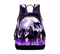 Sac à dos d'écolier 3D officiel Solo Leveling 3D inspiré du dessin animé Sac en polyester durable pour adolescents 38,1 cm, Stlye-9, 15Inch