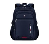 Sac à dos d'écolier pour fille - Sac d'école pour enfants, respirant et décontracté - Sac à dos d'école maternelle pour les écoliers du primaire des classes 1 à 6 avec une grande capacité, bleu foncé