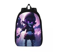 Sac à dos décontracté avec motif de drones meurtriers, durable, pour le lycée, la randonnée, les voyages, le portier Uzi, l'horreur, pour hommes et femmes, à bandoulière Noir