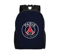 Sac à dos décontracté grande capacité pour homme, idéal pour le collège ou le lycée, Paris Saint-Germain FC - HXN5408 Noir
