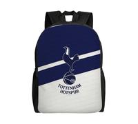 Sac à dos décontracté grande capacité pour homme Tottenham Hotspur, idéal pour le collège ou le lycée - HXN5426 Noir